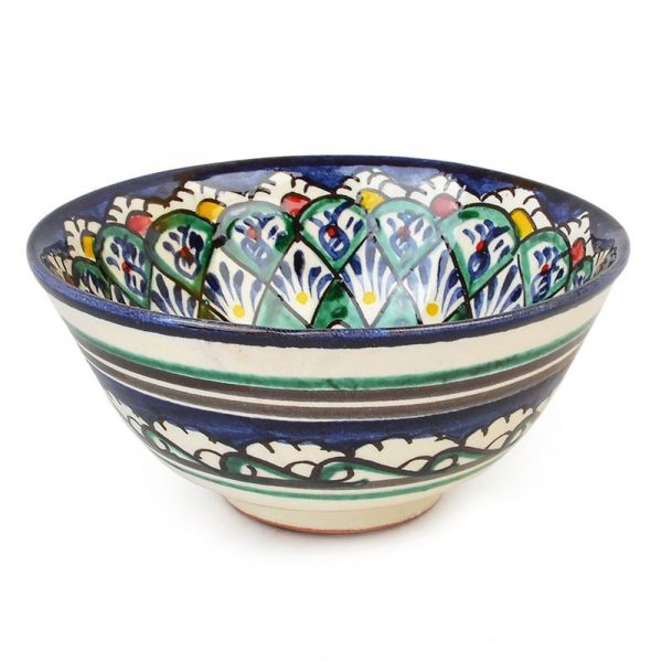 Bowl 11cm, large Rishtan blue ceramics